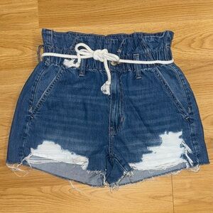 American Eagle Outfitters size 00 mom short High Waist Denim Shorts